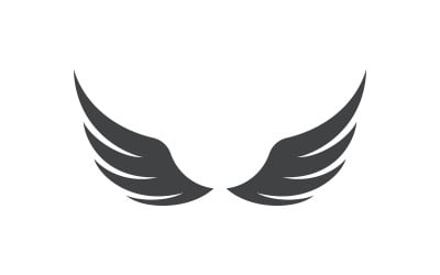 Wings Vector Logo Design Template V4