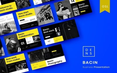Bacin - Modello di diapositiva Google aziendale