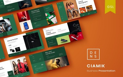 Ciamik - Business Google Slide Template