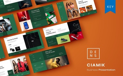 Ciamik – Modello di keynote aziendale