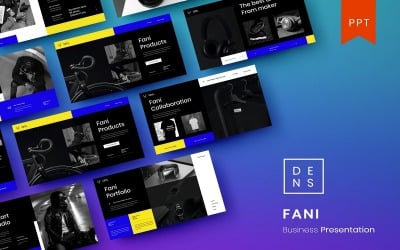 Fani - Modello di PowerPoint aziendale
