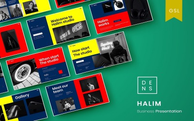 Halim - Business Google Slide Template