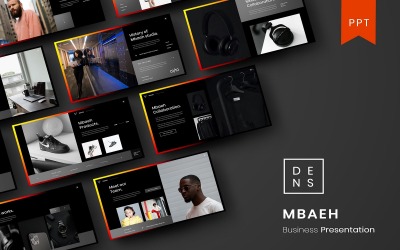 Mbaeh – PowerPoint-mall för företag