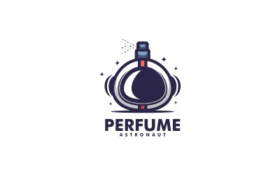 Parfum Astronaut Simple Mascot Logo