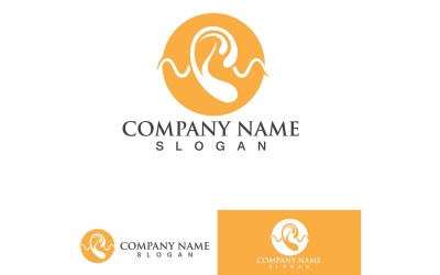 Ear Health Care Logo Vector Element Design1