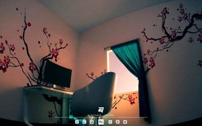 Wall Art Mockup-sjabloon Vol.4