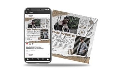 instagram mídia social post moda streetwear