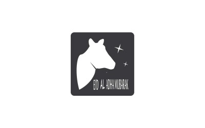 Вектор логотипа Ид Адха и символ 14