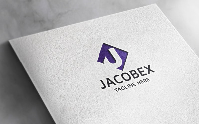 Logotipo profissional Jacobex Letter J