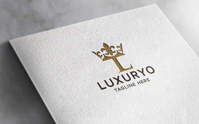 Професійні Luxurio лист L логотип