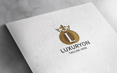 Profesjonalne logo Luxuryon Letter L
