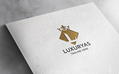 Professionelles Luxuryas Letter L Logo