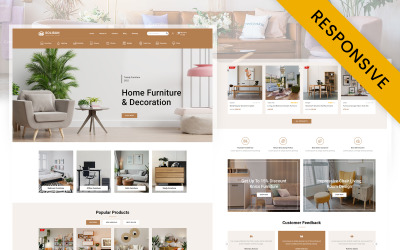 Soliban - Prestashop Responsive Theme für Inneneinrichtung
