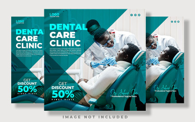 Diş Hekimi ve Sağlık Hizmetleri Sosyal Medya Afişi