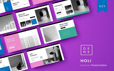 Holi – Business Keynote Template