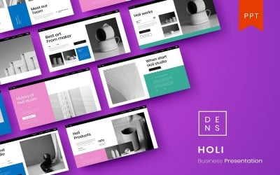 Holi – PowerPoint-mall för företag
