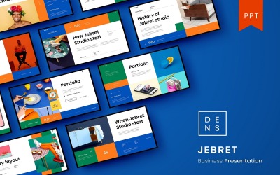 Jebret - Modello di PowerPoint aziendale
