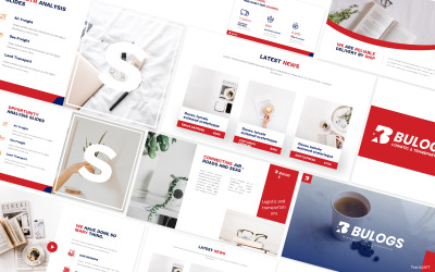 Šablona Powerpoint Bulogs Transport & Logistics