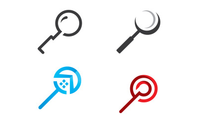 Search Vector Logo Design Template V2 - TemplateMonster