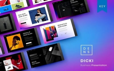 Dicki - Plantilla de presentación de negocios