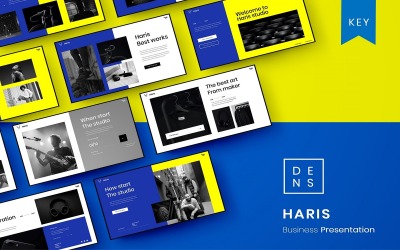 Haris – бізнес-шаблон доповіді