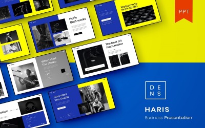 Haris - Plantilla de PowerPoint de negocios