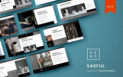 Saeful - Modello di PowerPoint aziendale