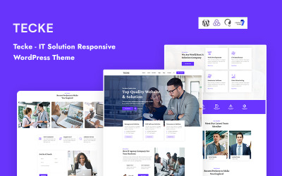 Tecke - IT 解决方案 WordPress 主题