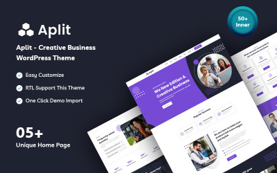 Aplit – креативна бізнес-тема WordPress