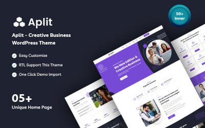 Aplit — креативная бизнес-тема WordPress