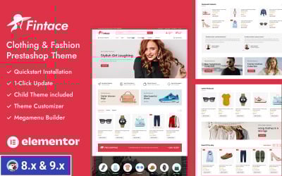 Fintace - Responsivt Prestashop-tema för modeaccessoarer
