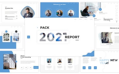 包装报告 2021 – 高级商务简报