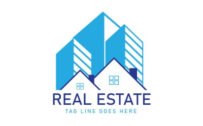 Logo immobilier créatif