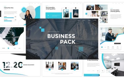 Pakiet biznesowy – Specjalny biznesowy Powerpoint