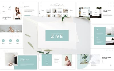 Zive - Powerpoint simple et minimal