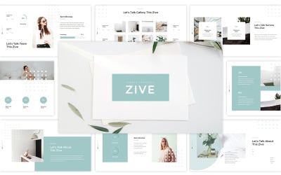 Zive — простой и минимальный Powerpoint