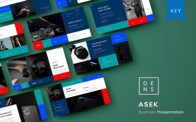 Asek – шаблон бізнес-доповіді