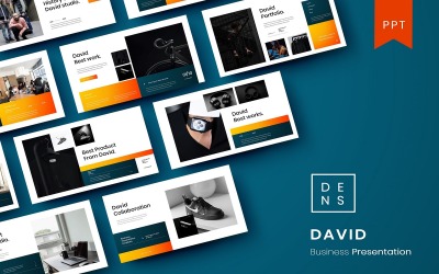 David – Modello di PowerPoint aziendale