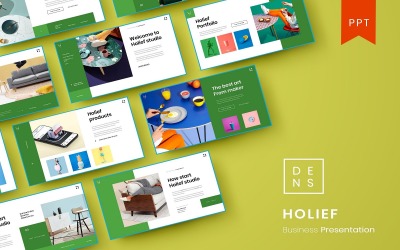 Holief – PowerPoint-mall för företag