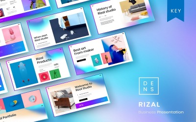 Rizal — Шаблон бизнес-презентации