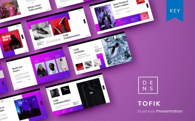 Tofik — Шаблон бизнес-презентации