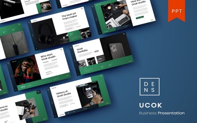 Ucok – Biznes Szablon PowerPoint