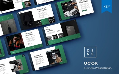 Ucok — Шаблон бизнес-презентации