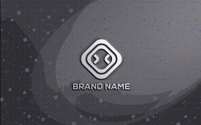 Creative Emboss 3d Logo Mockup