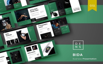 Bida – бізнес-шаблон Google Slide
