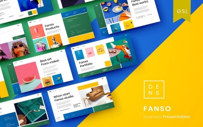 Fanso - Business Google Slide Template