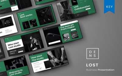 Lost – Business Keynote Template