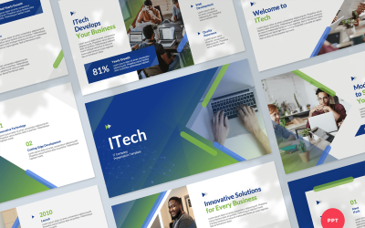 Презентация ИТ-компании Шаблоны презентаций PowerPoint