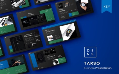 Tarso — szablon biznesowy Keynote