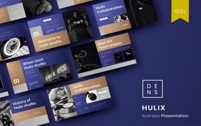 Hulix - Business Google Slide Template